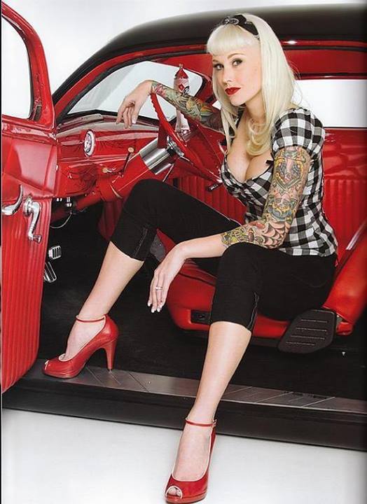 hot rod, custom and classic car babes - Page 4 94373410