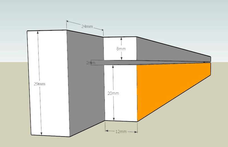 Plans et cotations d'une ruche Dadant 10 cadres B511