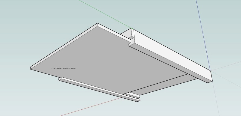 Plans et cotations d'une ruche Dadant 10 cadres C211