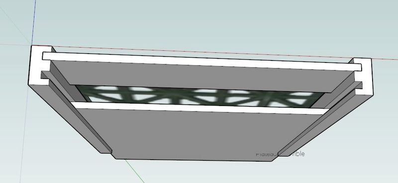 Plans et cotations d'une ruche Dadant 10 cadres C310