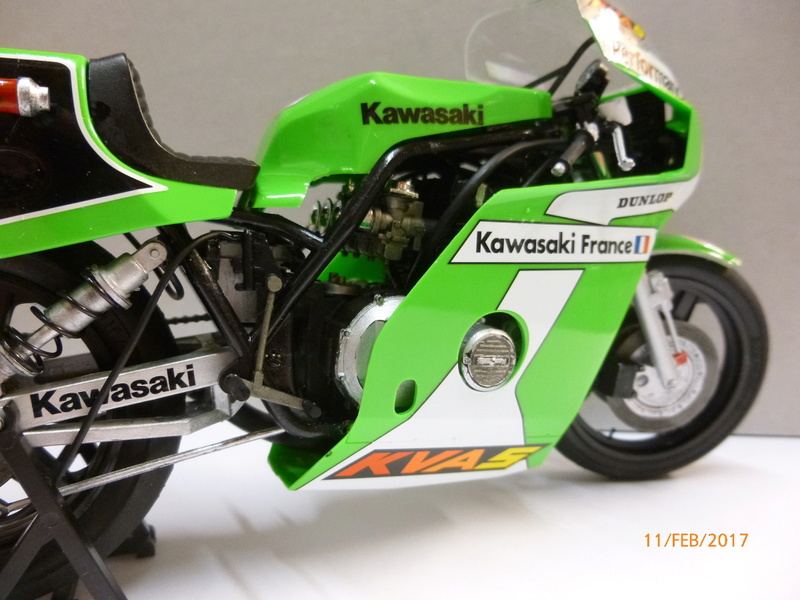 KawasakiKR1000F Tamiya1:12 gebaut von Millpet Galeriebilder P1060350