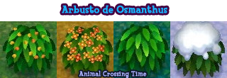 Guía: Tipos de Arbustos de Animal Crossing New Leaf Osmant10