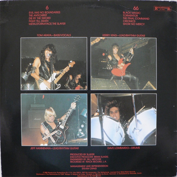 Slayer - 1983 - Show no mercy 21510