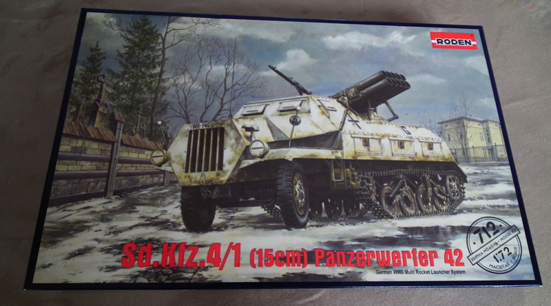  ( roden ) panzerwerfer 42 sd.kfz 4/1 semi-chenillé lance-roquettes et Dscf7110