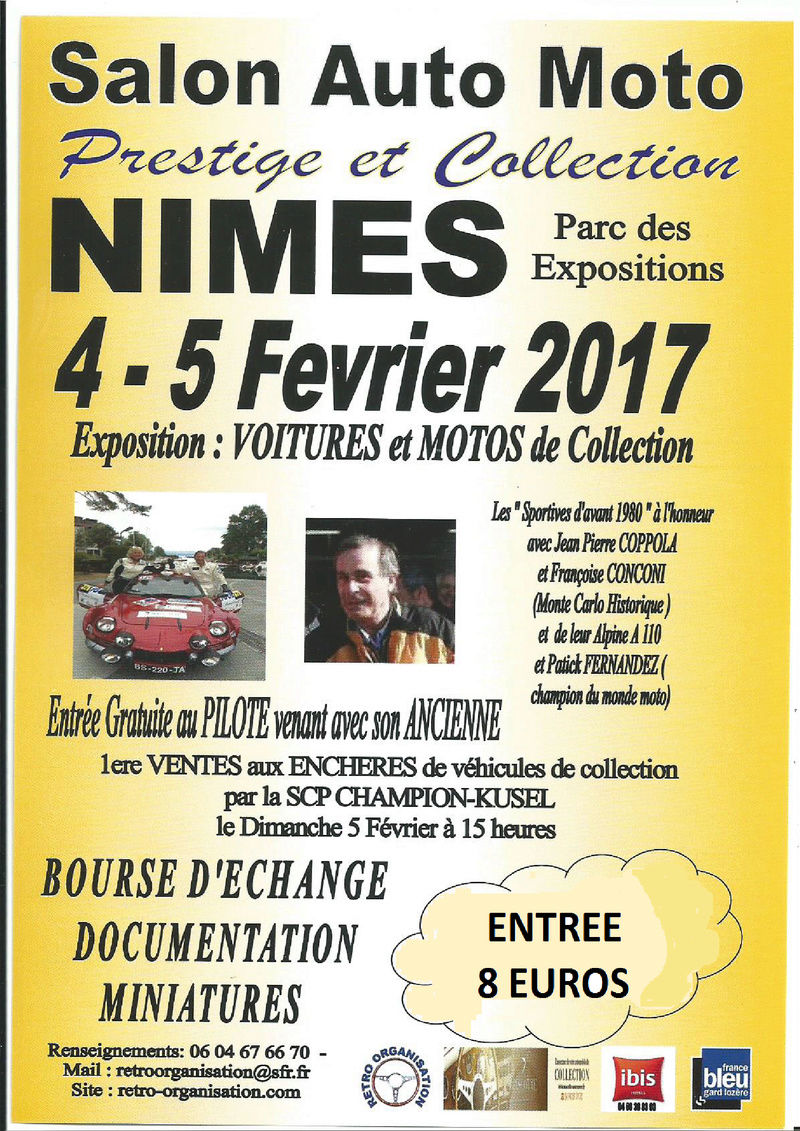 SALON DE NIMES 4-5 FEVRIER 2017 Affich10