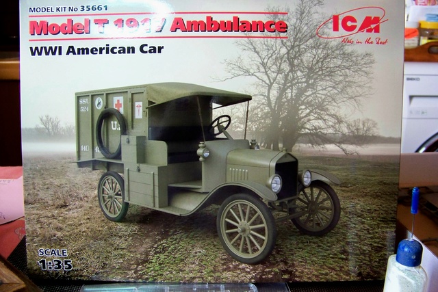 Ford T Ambulance 1917 ICM 1/35 ( FINI & Rectifié) 100_1210