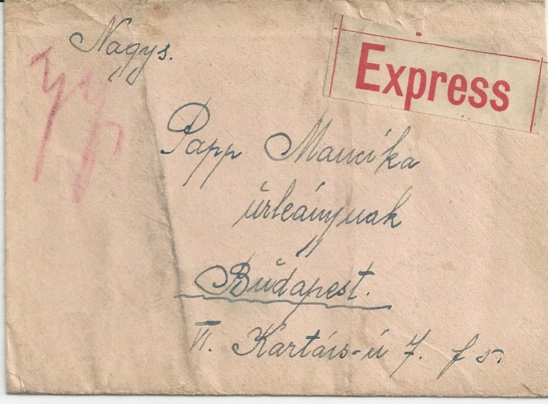 Die Auslandsexpreßgebühr ab 1.9.1918 Bild_417