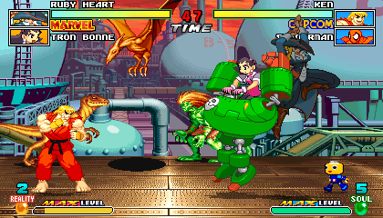 Street Fighter X Tekken Mugen Game With UnoTAG by Mugenation