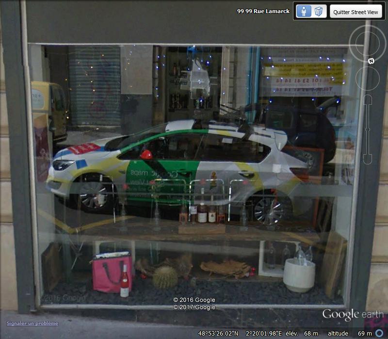 STREET VIEW : reflets de Google-Car Ff10