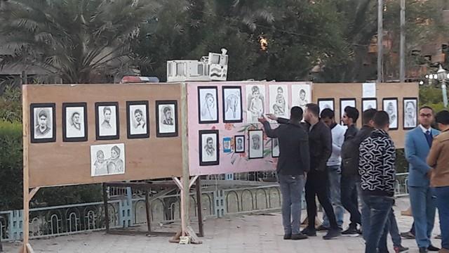 تتواصل فعاليات شارع طه باقر الثقافي وسط مدينة الحلة 15577810