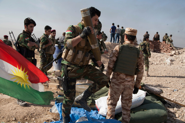 Desert pixel uniforms (Peshmergas/chias militias..)  Mosul-10