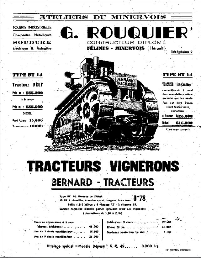 11 - Recensement des tracteurs BERNARD-MOTEURS BT2 et BT14 - Page 3 Pub_bt10