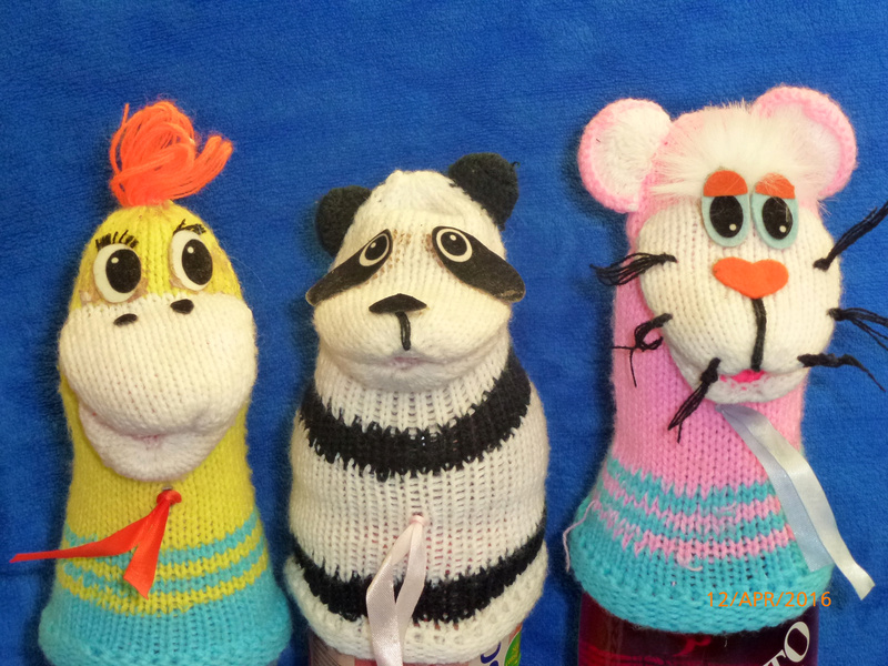 trio di marionette in lana P1020130
