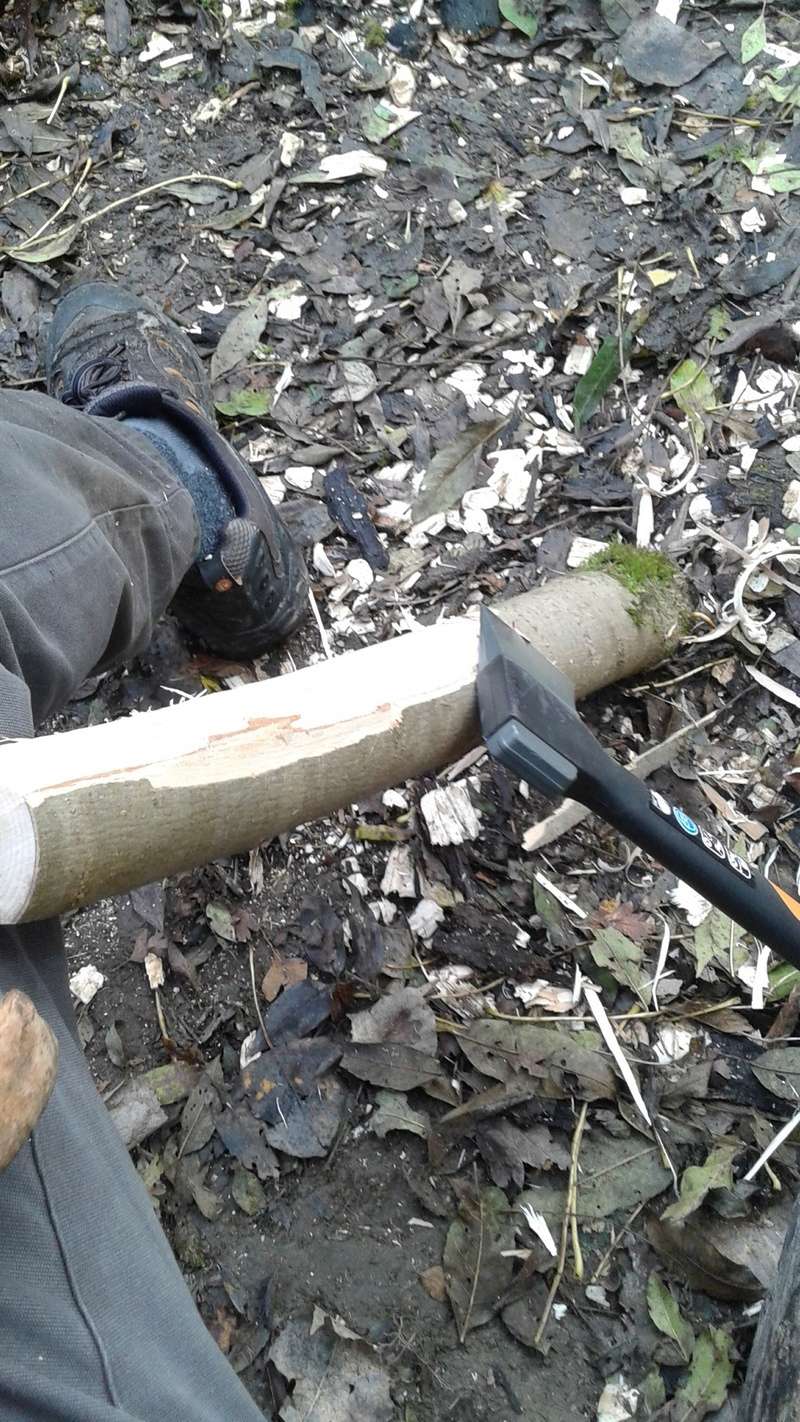 [Test] la hachette comme outil bushcraft Realis10