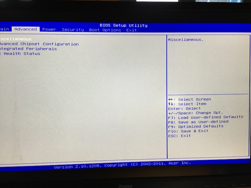 PB Install El capitan sur Acer Predator3610 - Page 2 Img_0529