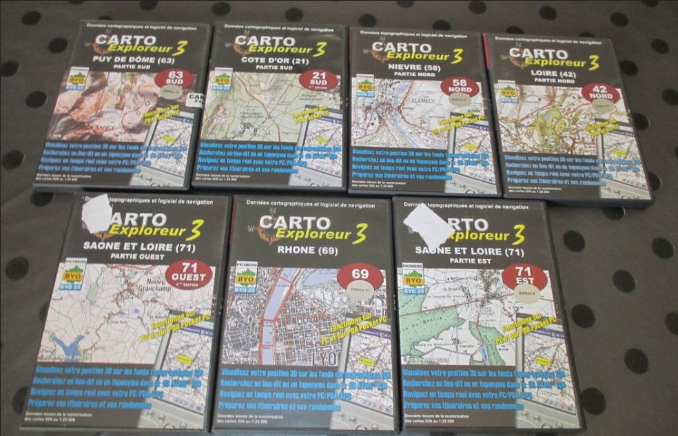 A vendre : Carto Explorer 3 Scree489
