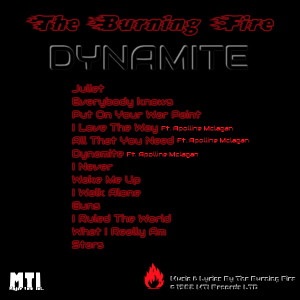 [THE BURNING FIRE] Dynamite Back11