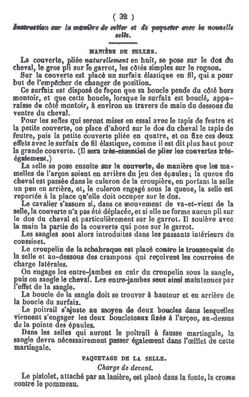 La selle française de cavalerie modèle 1861  Numyri19