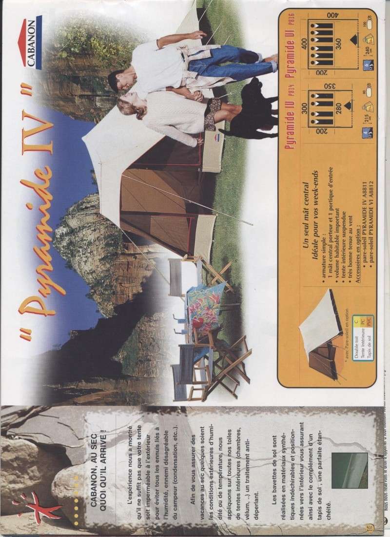Recherche tente cabanon d'occasion pyramide 4 ou barbados Pyrami13