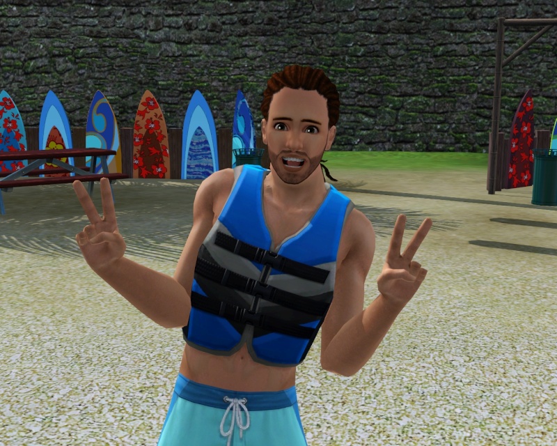 Карьера спасателя в The Sims 3 Райские острова. Screen20
