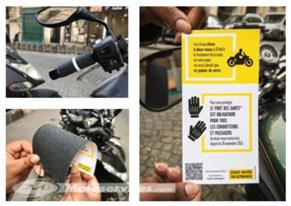 opération papier de verre sur les motos et scooters Captur21