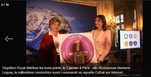 La vignette « anti-pollution » Crit’air devient obligatoire - ou deviendrait ? Captus14
