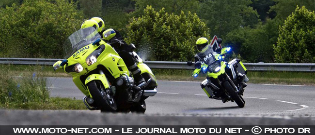 Les motos SAMU Moto-s11