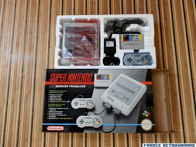 le pack super nintendo Mario World Super-10