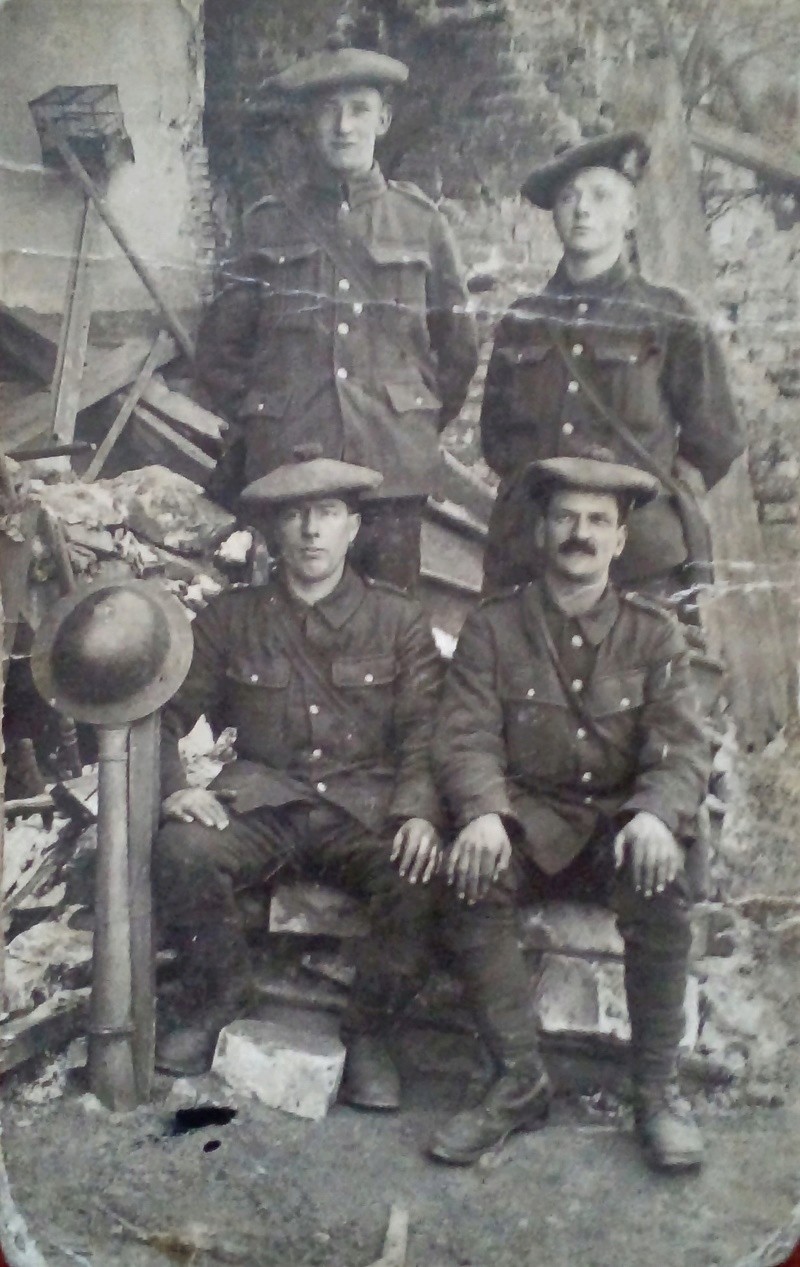 Members of 27th Coy MGC, Arras 1917.  20161128