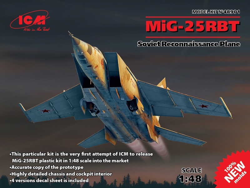  MiG-25RBT "Foxbat-B"  ICM 1/48 14725610