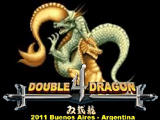 The official Double Dragon IV!  By ARC SYSTEM WORKS!  On PlayStation4/Steam! Dd410