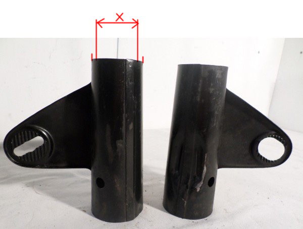 Plans 2D T de fourche /7 Patte-10