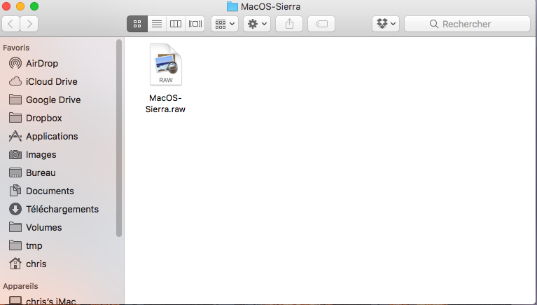  Clef USB macOS Mojave / macOS High Sierra / macOS Sierra dans Windows 3captu10