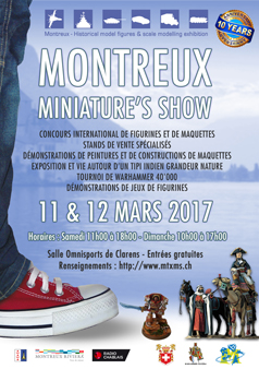 Montreux Miniature's Show 2017  Affich10