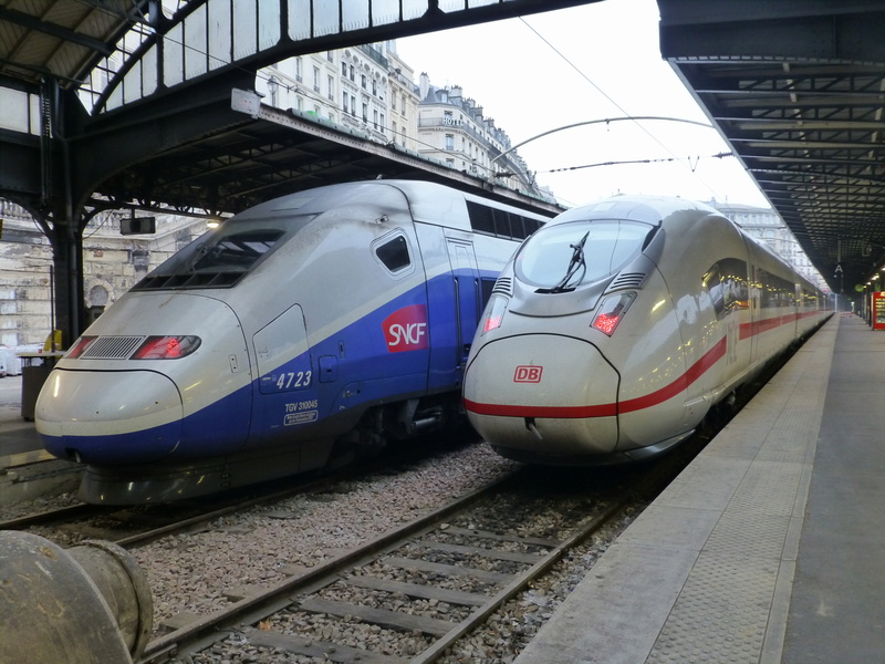 Photos prises gare de Lyon et gare de l'Est Samedi 10 Décembre 2016 08410