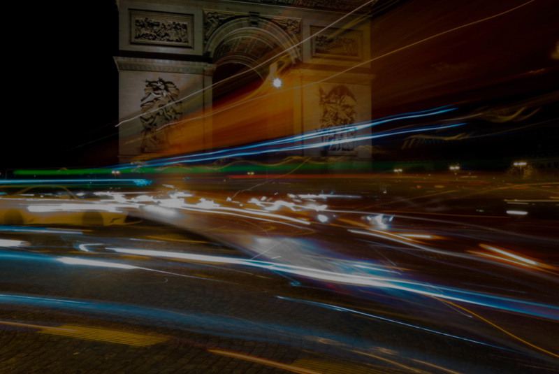 long exposure arc de triomphe P1120310