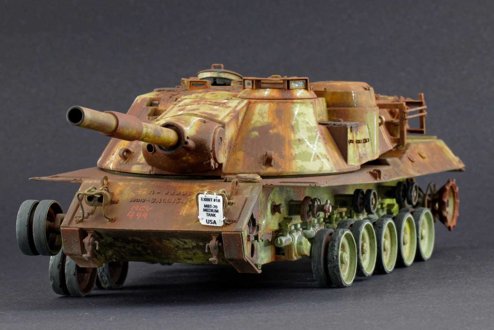 History models. MBT-70. KPZ 70.