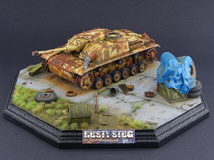 Épave StuG III ausf G - Tamiya 1/35 [ Peinture terminée, diorama en cours ] Stug-i42