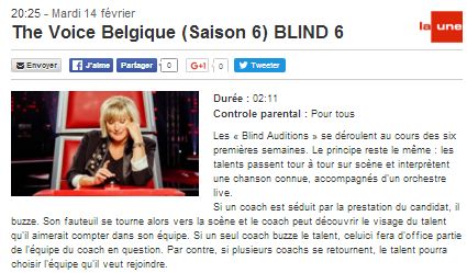The Voice Belgique 2017 - Saison 6 - Blind Audition - RTBF - Page 2 Captur17