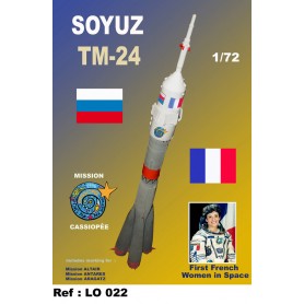 Maquette Soyouz TM 24 vol Cassiopée Soyouz10