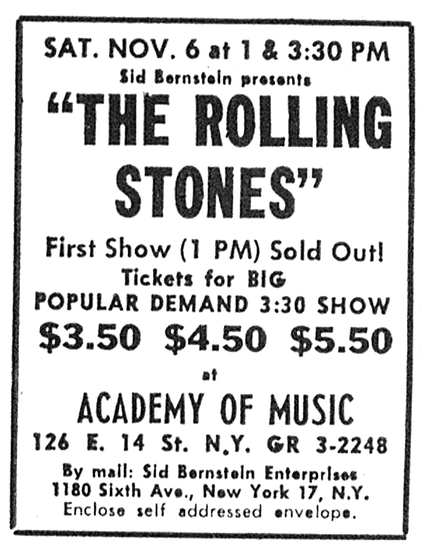 01.05.29.05 et 06.11.1965 à l'Academy of Music de New York. 06_11_29