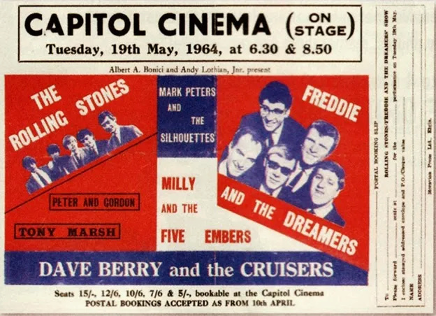 19.05.1964 au Capitol Cinéma d' Aberdeen.Ecosse. 19_05_17