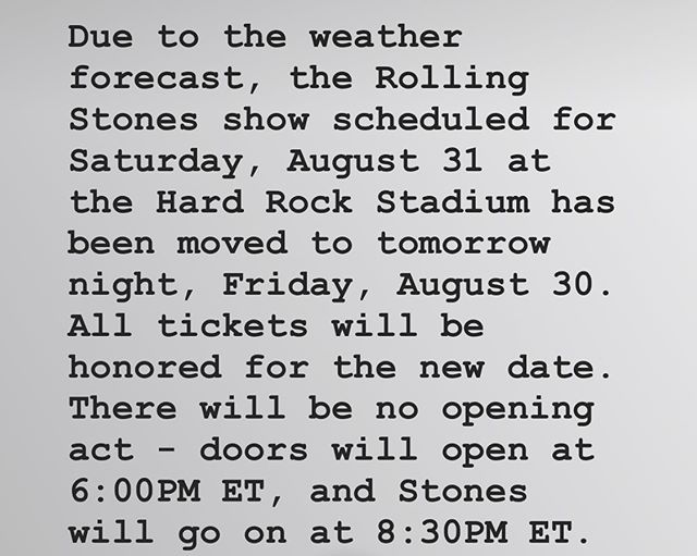 (17) No Filter US Tour 2019.....30/08/19 Miami Garden Hard Rock Stadium.   29_08_15