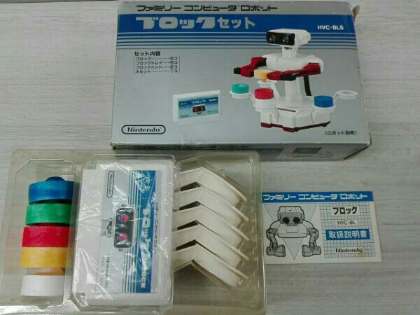 [Vendu] R.O.B Famicom robot + Block set Block10