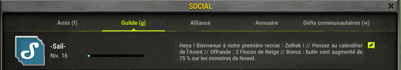 Présentation officielLE de la guilde Banniy10