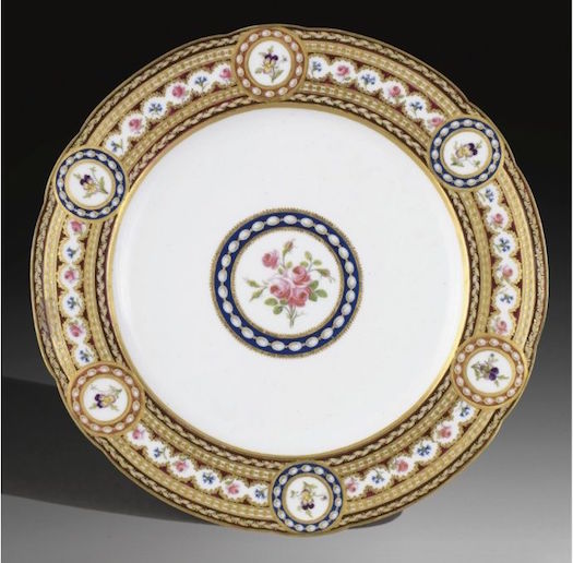 Les services en porcelaine de Sèvres de Marie-Antoinette Sevres11