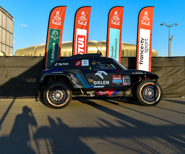 DAKAR 2022 - N°203 BUGGY MINI JCW "X-Raid Orlen Team" J.Przygonski/T.Gottschalk 203-du10