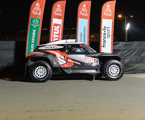 DAKAR 2022 - N°216 BUGGY MINI JCW "MSK Rally Team" D.Krotov/K.Zhiltsov 216-du10