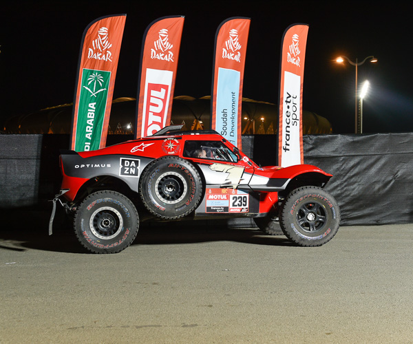 DAKAR 2022 - N°239 BUGGY OPTIMUS MD "MD Rallye Sport" C.Checa/F.Marco Alcayna 239-du10