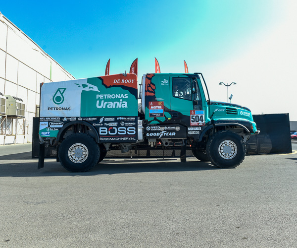 DAKAR 2022 N°504 - IVECO "Petronas Team De Rooy Iveco" J.Van Kasteren/M.Snijders/D.Rodewald 504-du10